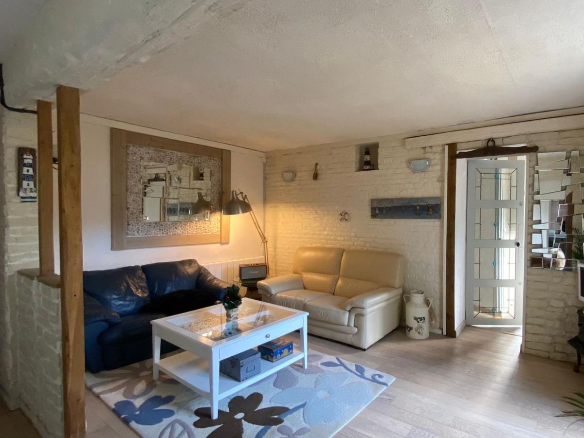 Appartement Sur Le Port, 105M Rez De Jardin Avec Parc Privatif سانت-فاليري-أون-كو المظهر الخارجي الصورة